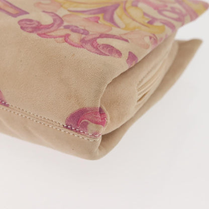 Loewe Vintage Handbag Leather, BEIGE, SUEDE, Handbag