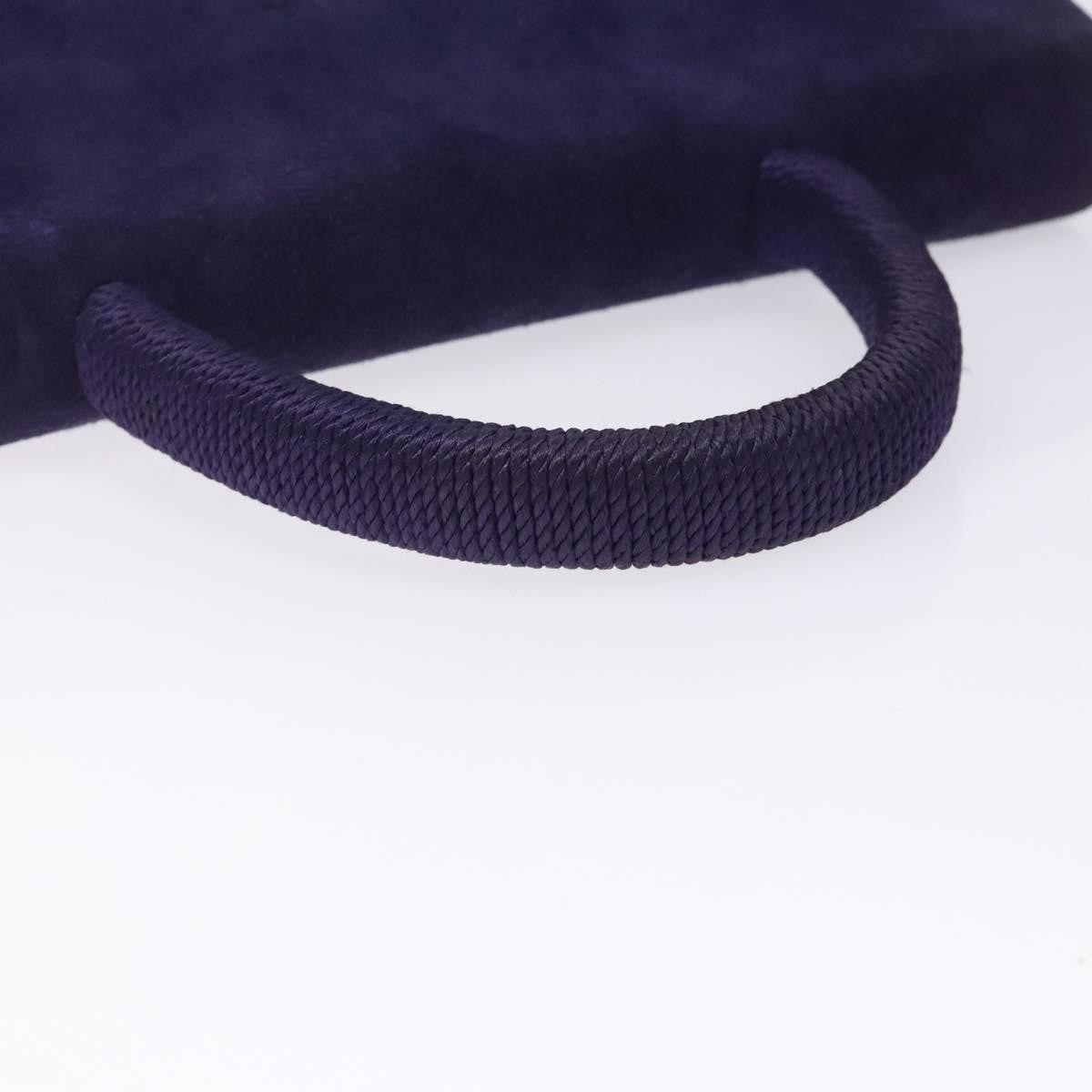 Prada Vintage Handbag Suede, PURPLE, SUEDE, Handbag