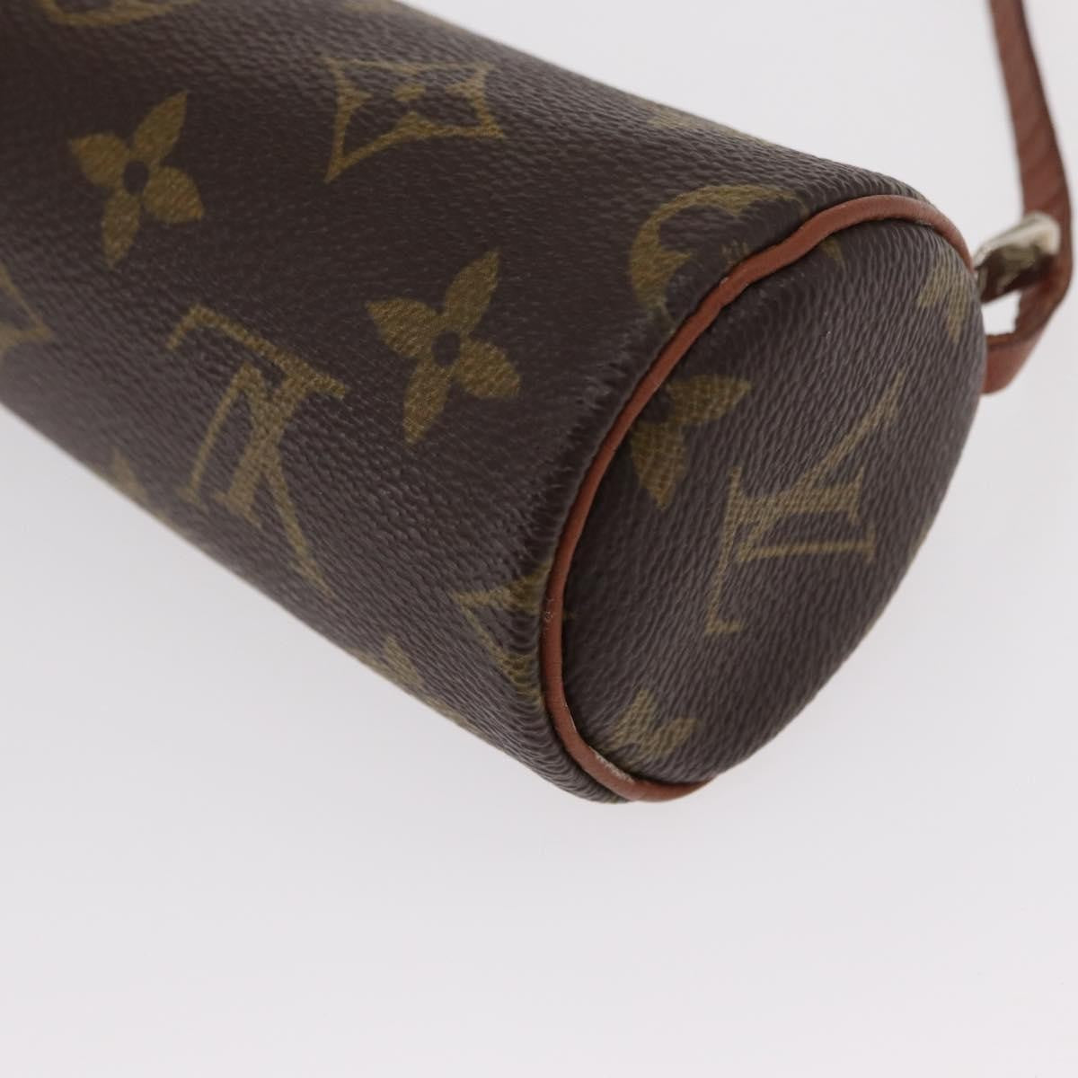 Louis Vuitton Papillon Pochette Monogram Canvas, BROWN, CANVAS, Clutche & pouche