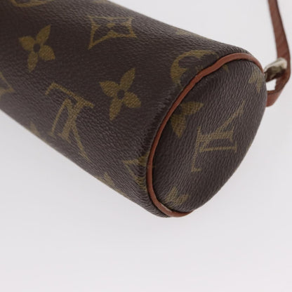 Louis Vuitton Papillon Pochette Monogram Canvas, BROWN, CANVAS, Clutche & pouche