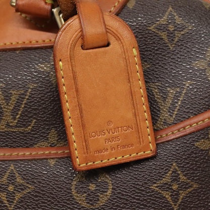 Louis Vuitton Deauville Handbag Monogram Canvas, BROWN, CANVAS, Handbag