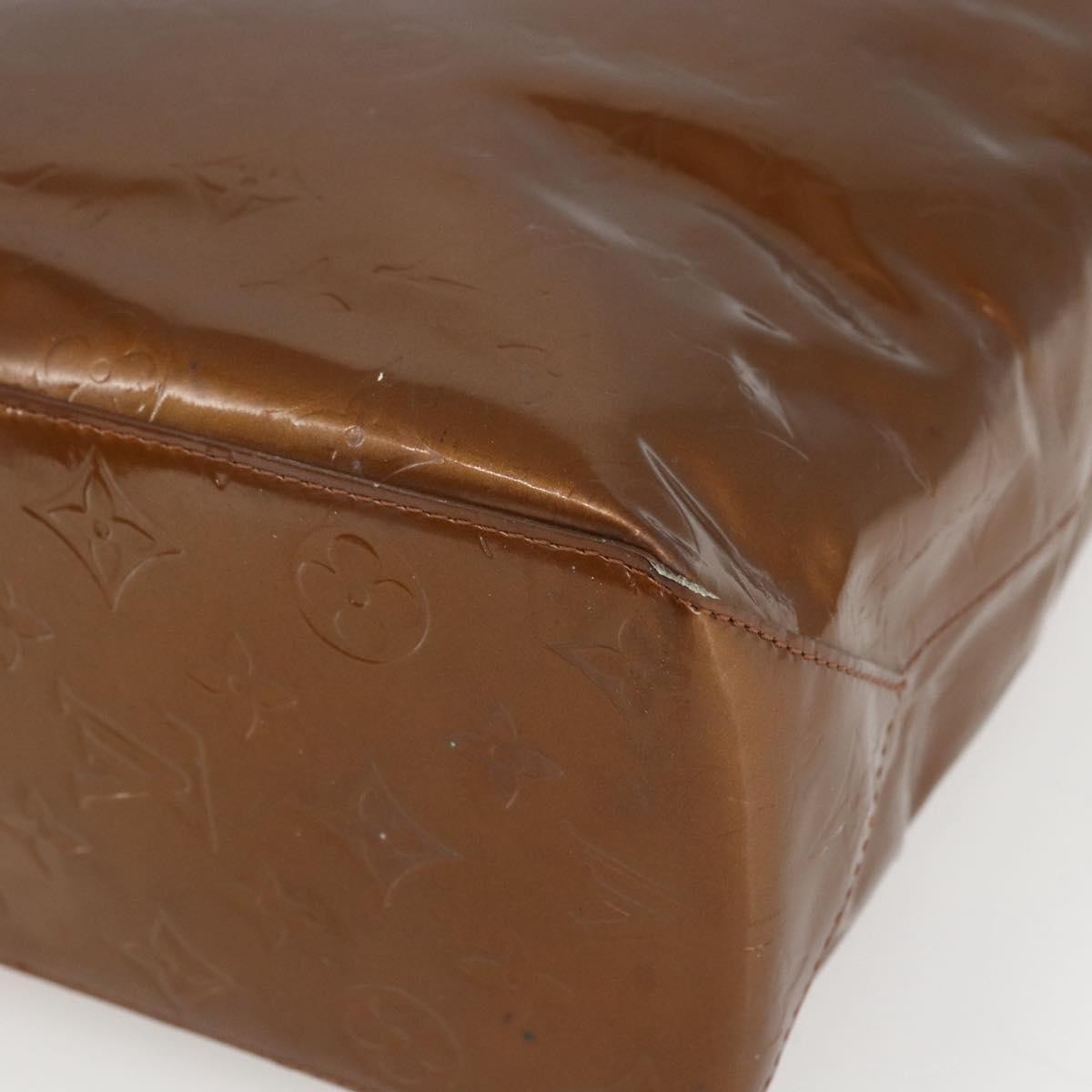 Louis Vuitton Reade Handbag Monogram Vernis, BROWN, PATENT_LEATHER, Handbag