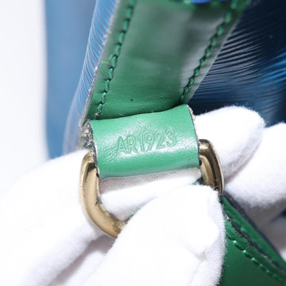 Louis Vuitton Tricolor Noe Handbag Epi Leather, BLUE, LEATHER, Shoulder bag