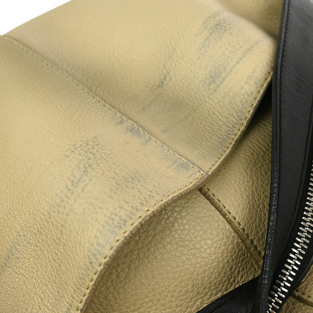 Loewe Vintage Handbag Leather, BEIGE, LEATHER, Handbag