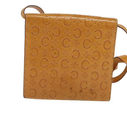 Celine Vintage Macadam Shoulder Bag C Macadam canvas, BROWN, CANVAS, Shoulder bag