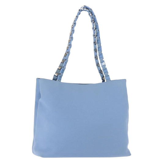 Salvatore Ferragamo Vala tote Canvas, BLUE, CANVAS, Tote bag