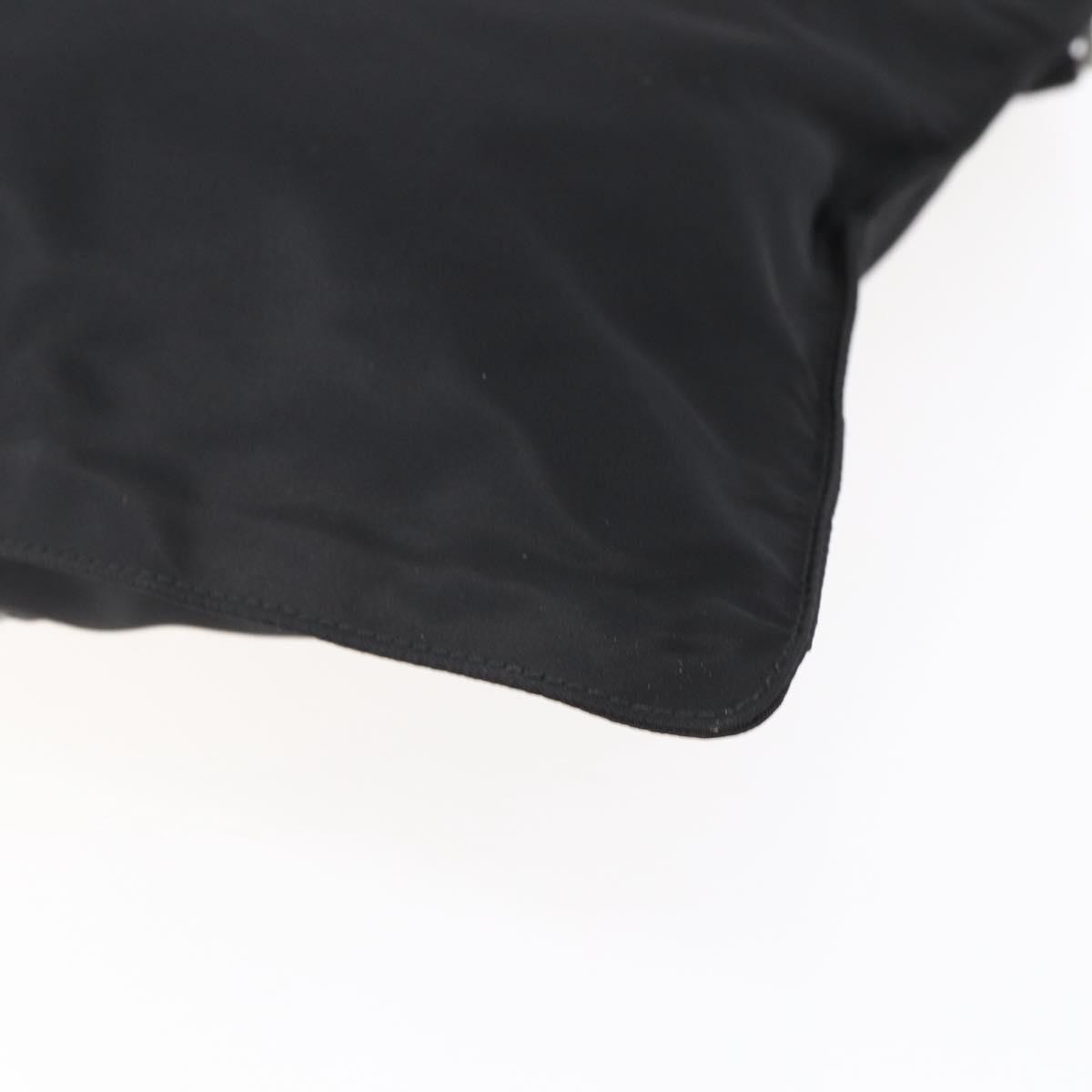 Prada Flat Messenger Bag Tessuto, BLACK, NYLON, Shoulder bag
