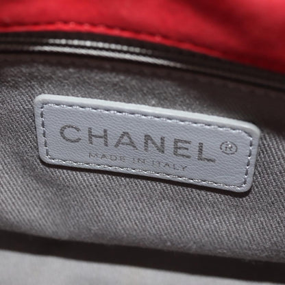 Chanel Diamond Stitch Chain Flap Bag Quilted Iridescent Calfskin, RED, LEATHER, Shoulder bag