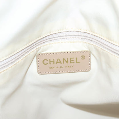 Chanel Travel Line Tote Nylon, BEIGE, NYLON, Tote bag
