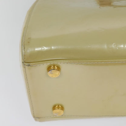 Louis Vuitton Brea Handbag Monogram Vernis, BEIGE, PATENT_LEATHER, Handbag