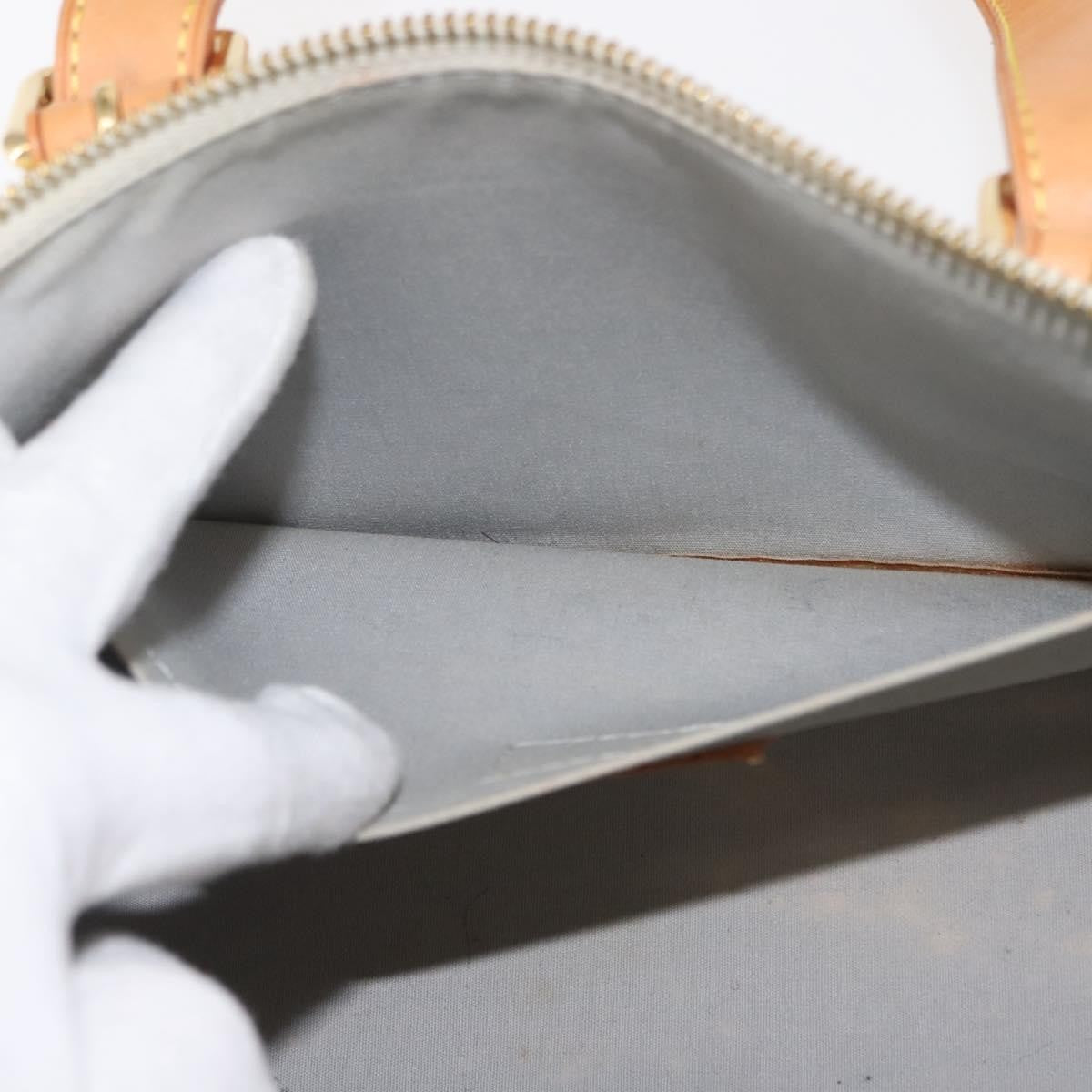 Louis Vuitton Rosewood Avenue Handbag Monogram Vernis, BEIGE, PATENT_LEATHER, Handbag