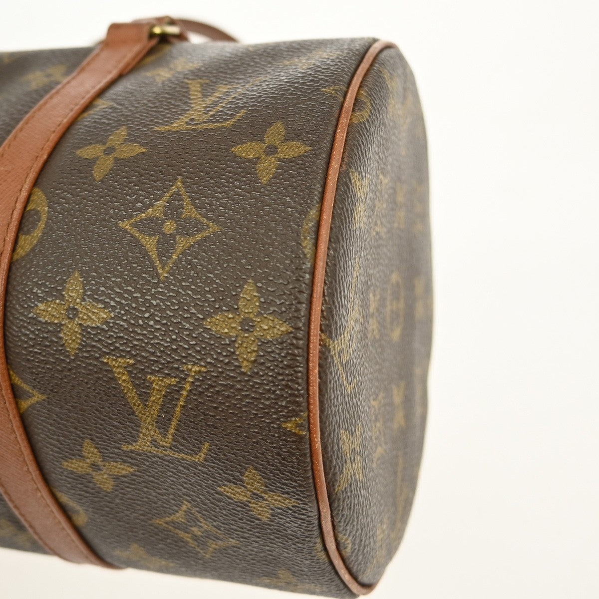 Louis Vuitton Papillon Handbag Monogram Canvas, BROWN, CANVAS, Handbag