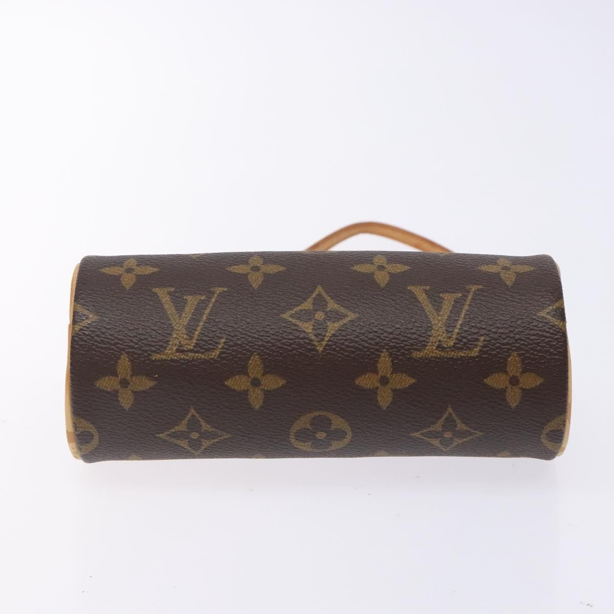 Louis Vuitton Papillon Pochette Monogram Canvas, BROWN, CANVAS, Handbag