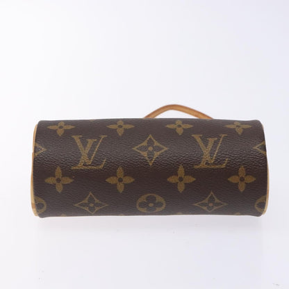 Louis Vuitton Papillon Pochette Monogram Canvas, BROWN, CANVAS, Handbag