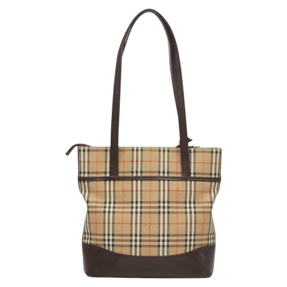 Burberry Nova Check Tote canvas check pattern, BEIGE, CANVAS, Tote bag