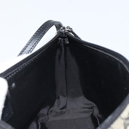 Gucci Vintage Boat Pochette GG Canvas, BLACK, CANVAS, Clutche & pouche
