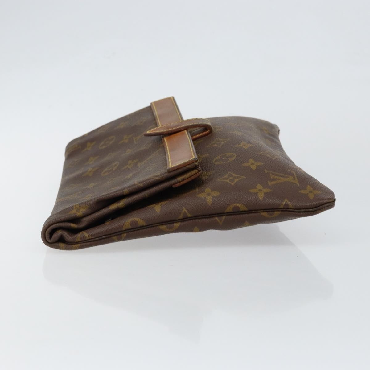 Louis Vuitton Vintage Document Holder Monogram Canvas, BROWN, CANVAS, Clutche & pouche