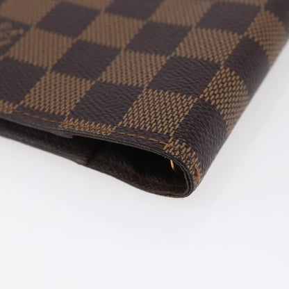 Louis Vuitton Agenda Cover Damier Azur, BROWN, CANVAS, Toiletry Case