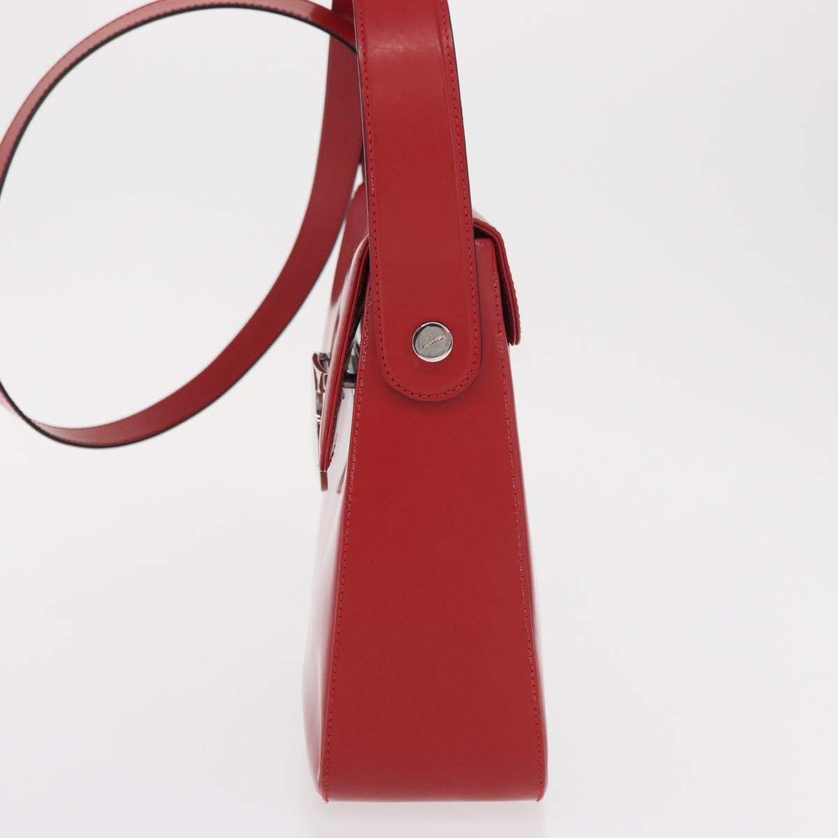 Salvatore Ferragamo Vala Handbag Leather, RED, LEATHER, Handbag