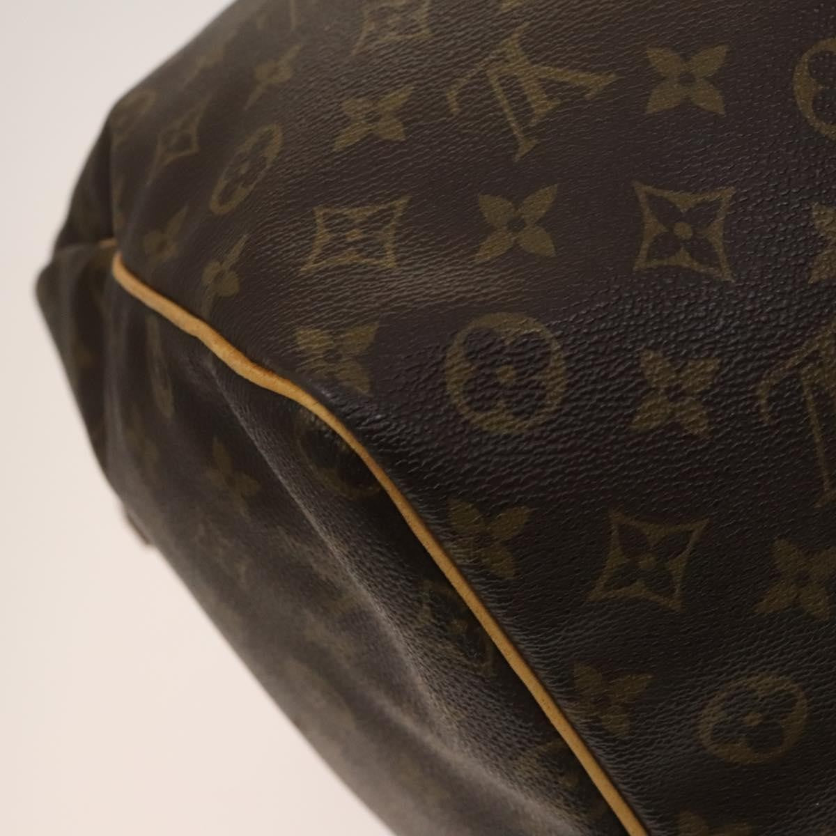 Louis Vuitton Keepall Bag Monogram Canvas, BROWN, CANVAS, Travel bag