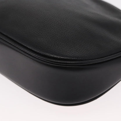 Gucci Vintage Shoulder Bag Leather, BLACK, LEATHER, Shoulder bag