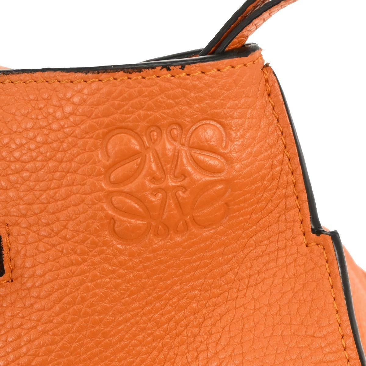 Loewe Anton Sling Bag Leather, ORANGE, LEATHER, Shoulder bag