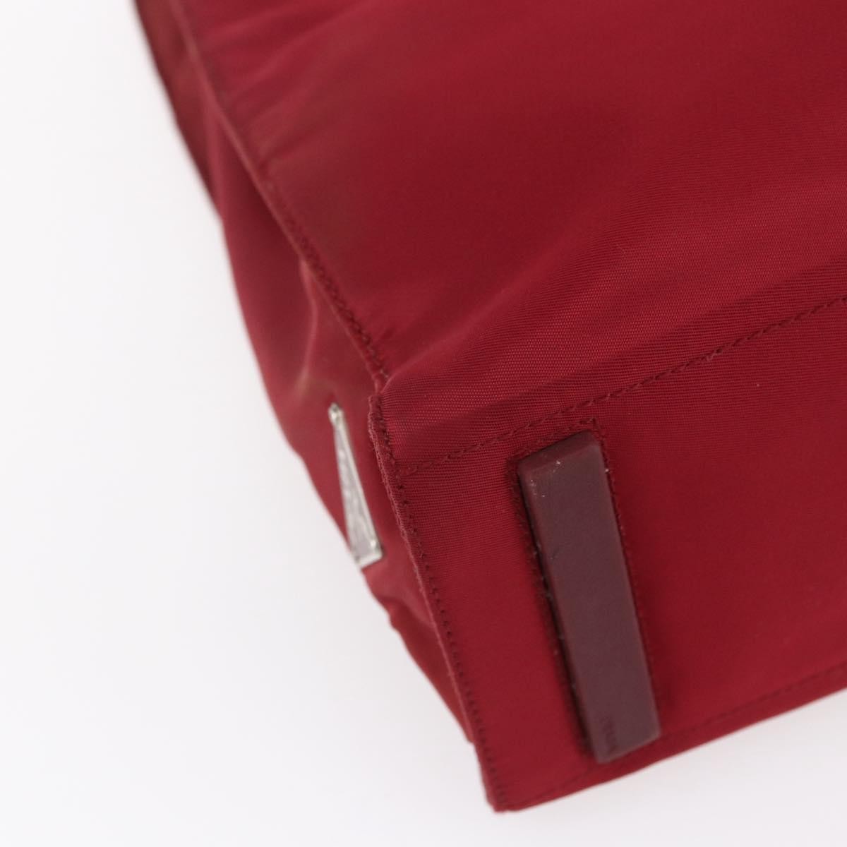 Prada Vintage Tote Tessuto, RED, NYLON, Tote bag