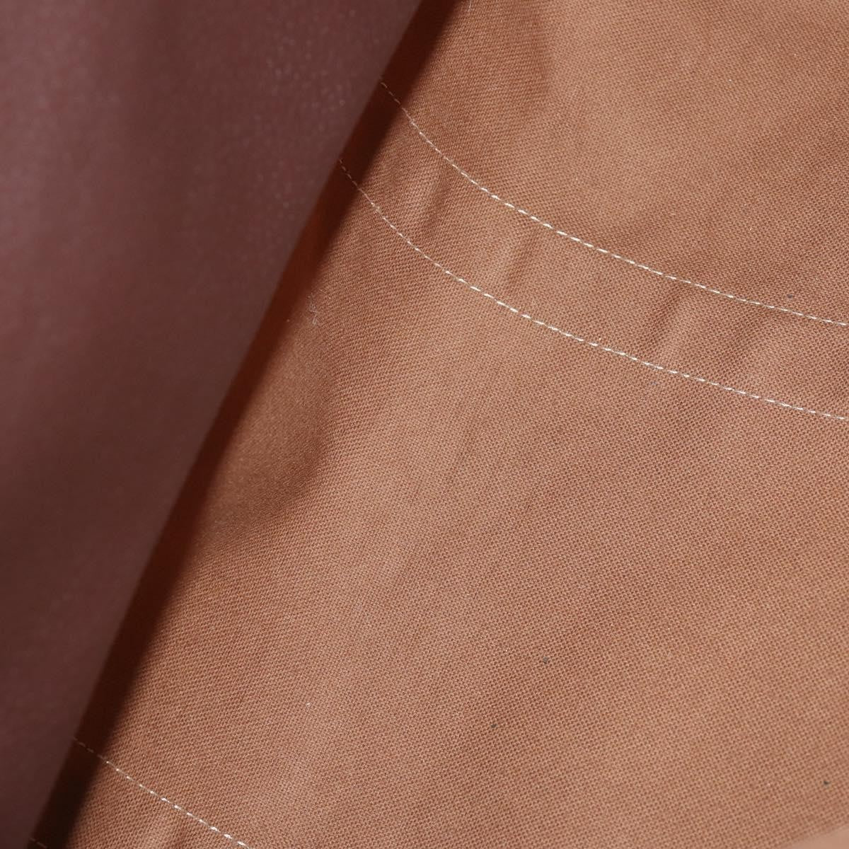 Celine Vintage Macadam Tote bag Canvas, BROWN, PVC, Tote bag