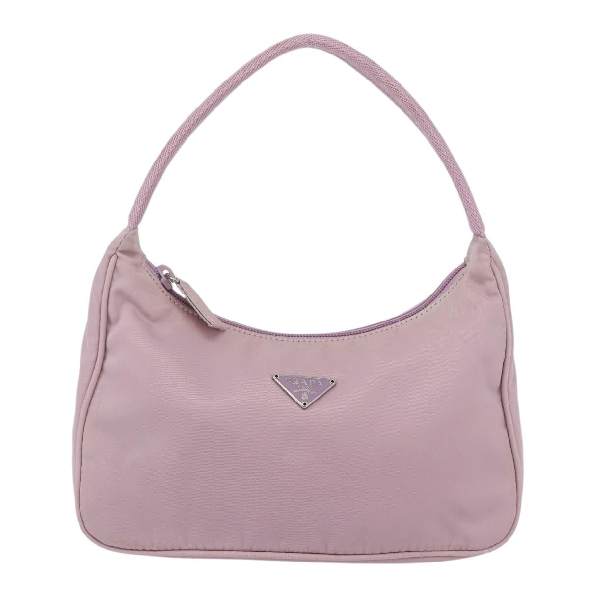Prada Hobo Tessuto, PINK, NYLON, Handbag