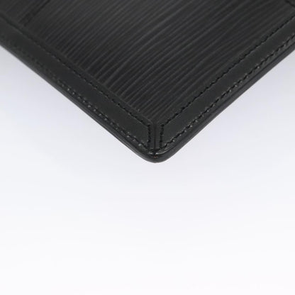 Louis Vuitton Epi Stretch Silver Fizz handbag Epi Stretch, BLACK, LEATHER, Handbag