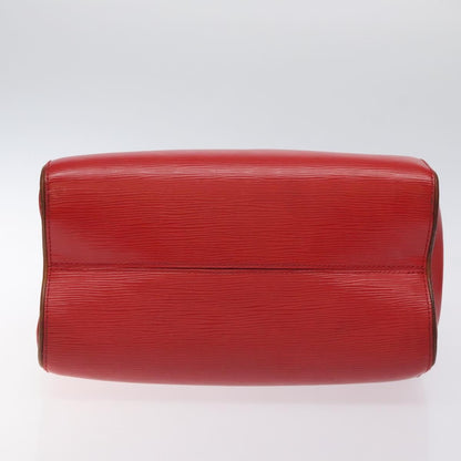 Louis Vuitton Doc Handbag Epi Leather, RED, LEATHER, Handbag