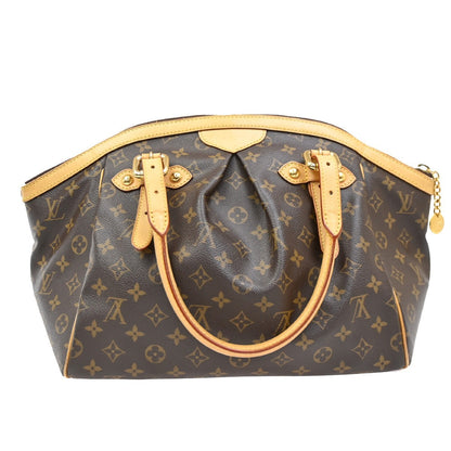 Louis Vuitton Tivoli Handbag Monogram Canvas, BROWN, CANVAS, Handbag