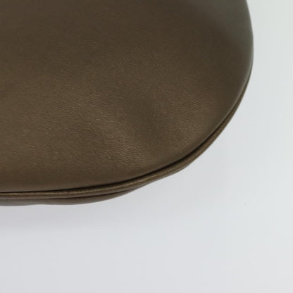 Loewe Anagram Shoulder Bag Leather, METALLIC, LEATHER, Shoulder bag