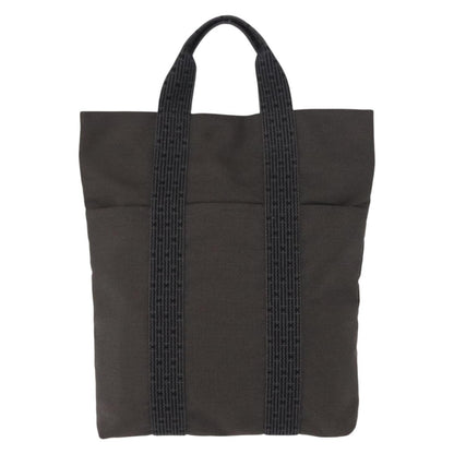 Hermes Fourre-tout Herline Fourre-tout Herline, GRAY, CANVAS, Tote bag