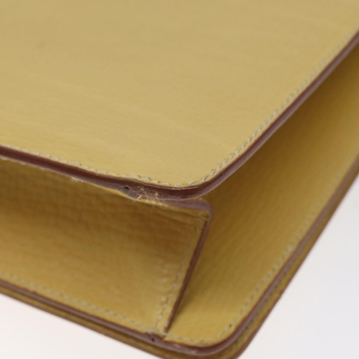 Loewe Barcelona Shoulder Bag Leather, YELLOW, LEATHER, Shoulder bag