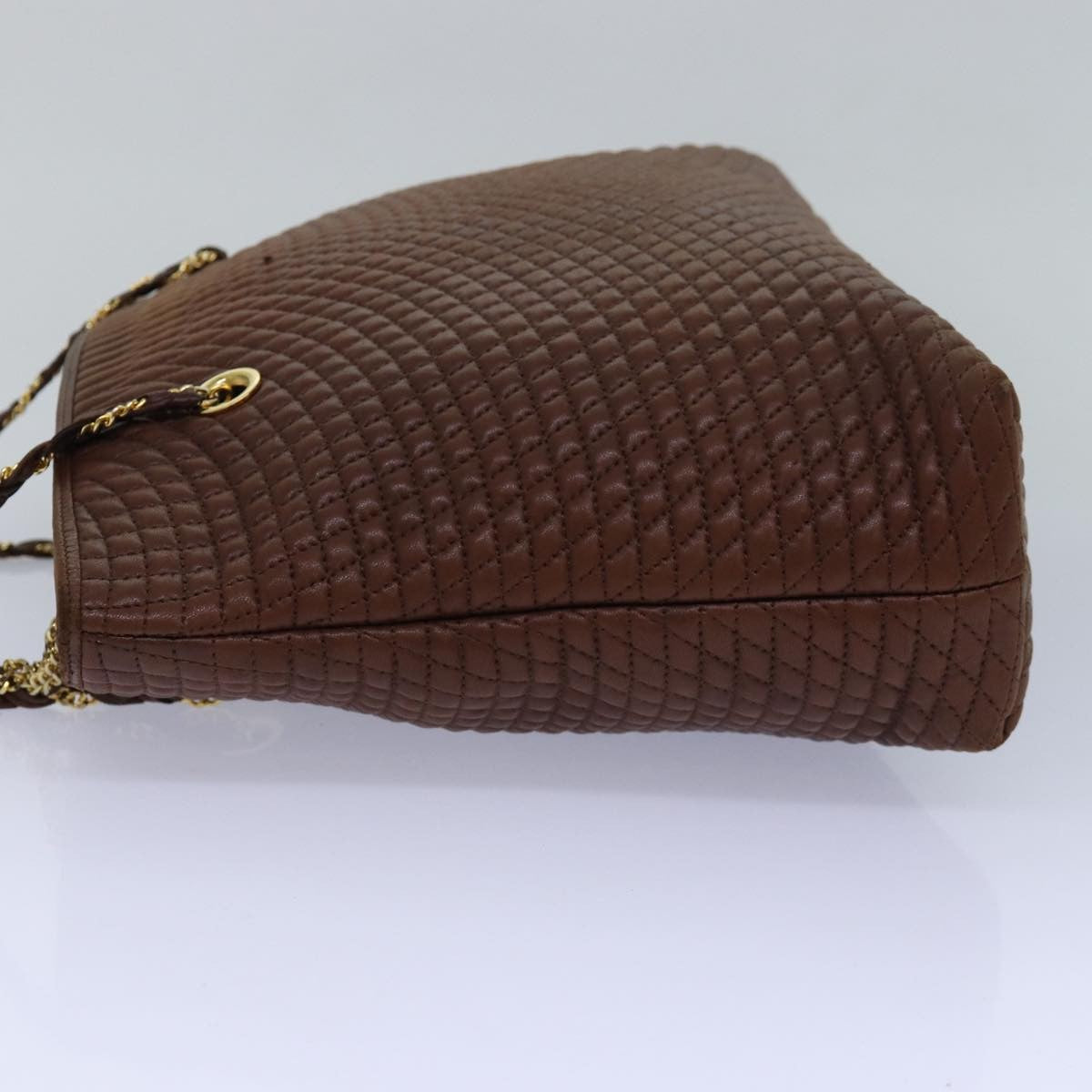 Bally Vintage Tote Bag Leather, BROWN, LEATHER, Tote bag