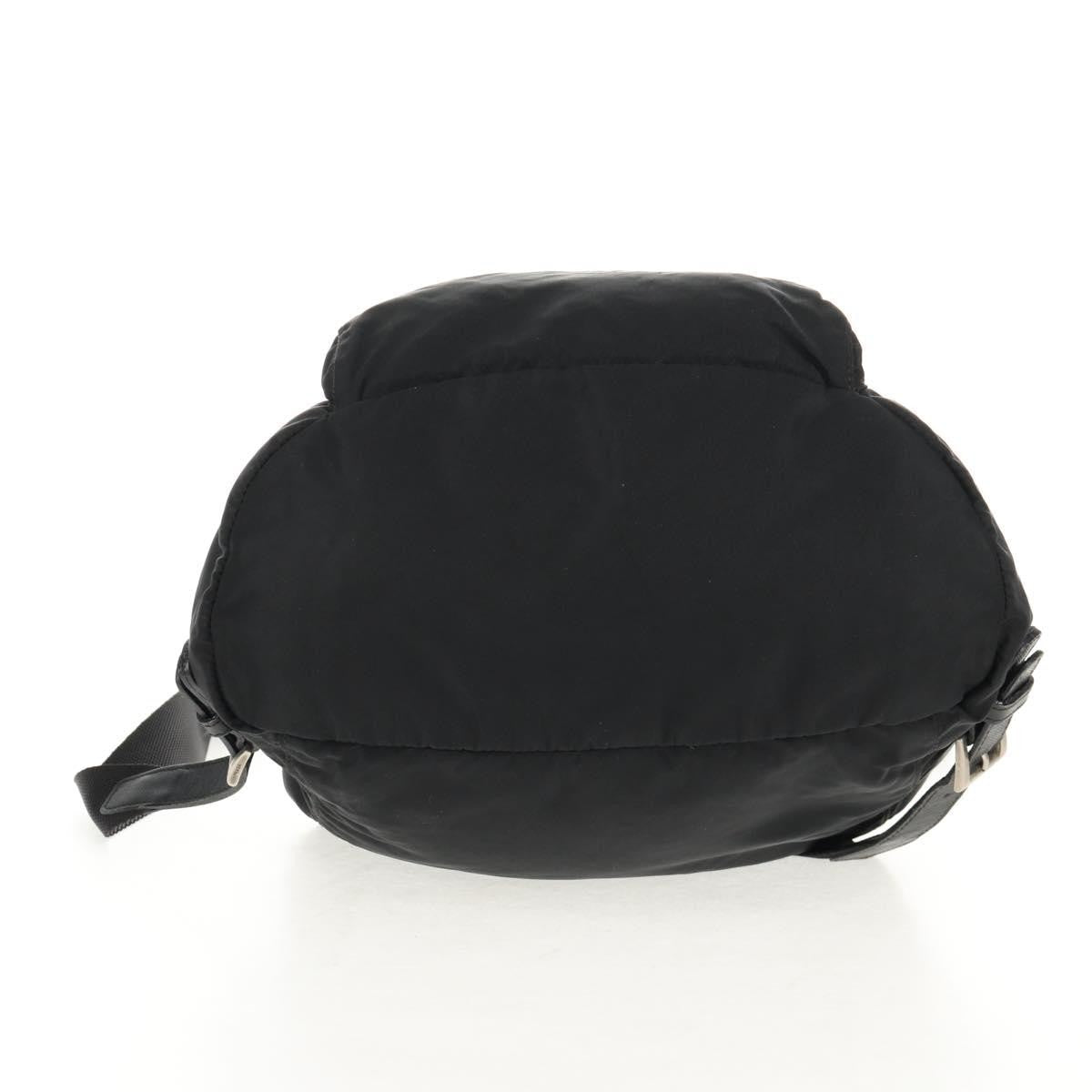 Prada Front Pocket Backpack Tessuto, BLACK, NYLON, Backpack