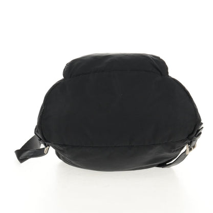 Prada Front Pocket Backpack Tessuto, BLACK, NYLON, Backpack