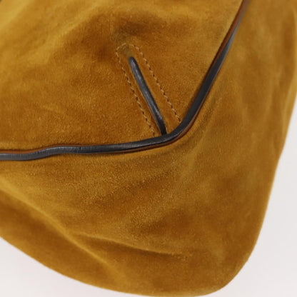 Chloe Lexa Crossbody Bag Suede, GOLD, SUEDE, Shoulder bag