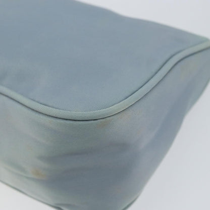 Prada Pochette Shoulder Bag Tessuto, BLUE, NYLON, Clutche & pouche
