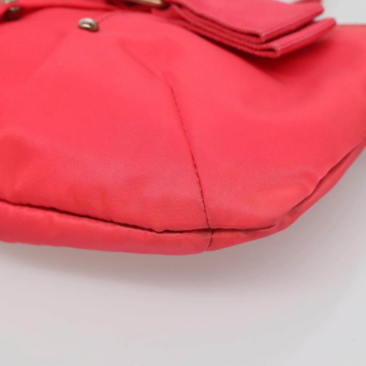 Salvatore Ferragamo Vintage Vara Crossbody Bag Nylon, PINK, NYLON, Shoulder bag