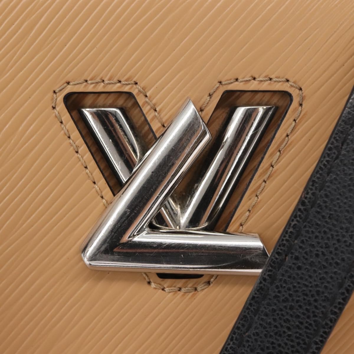 Louis Vuitton Twist Tote Epi Leather, BEIGE, LEATHER, Tote bag