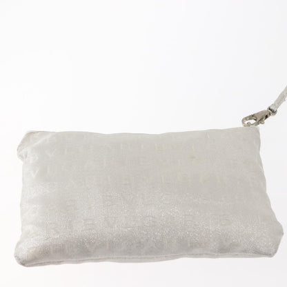 Bvlgari Logomania Tote bag Canvas, SILVER, CANVAS, Tote bag