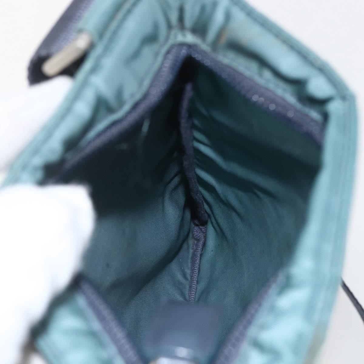 Prada Vintage Shoulder Bag Tessuto, BLUE, NYLON, Shoulder bag