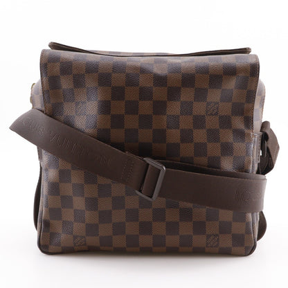 Louis Vuitton Naviglio Handbag Damier, BROWN, CANVAS, Shoulder bag