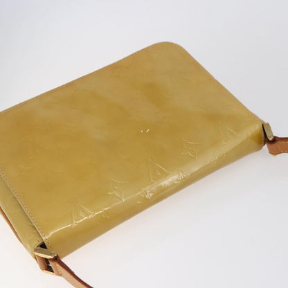 Louis Vuitton Thompson Street Handbag Monogram Vernis, BEIGE, PATENT_LEATHER, Shoulder bag
