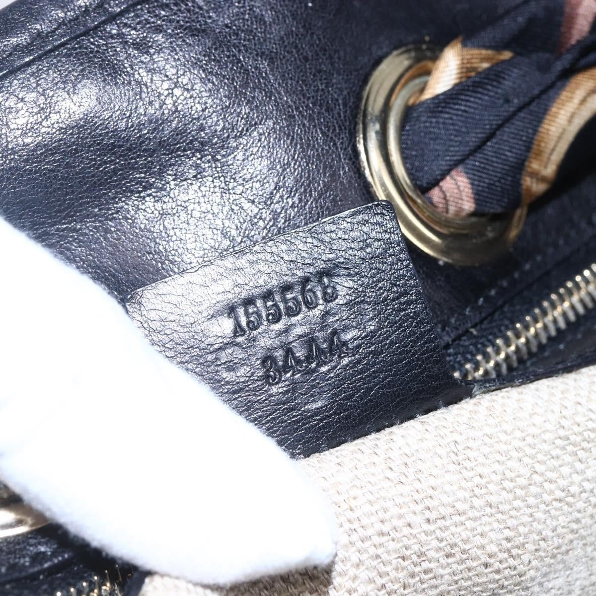 Gucci Positano Hobo GG Canvas, BLACK, CANVAS, Shoulder bag