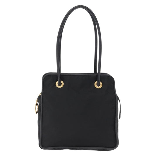 Celine Vintage Shoulder Bag Nylon, BLACK, NYLON, Shoulder bag