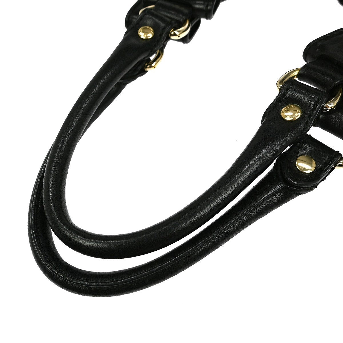 Gucci Pelham Tote Studded GG Canvas, BLACK, CANVAS, Tote bag