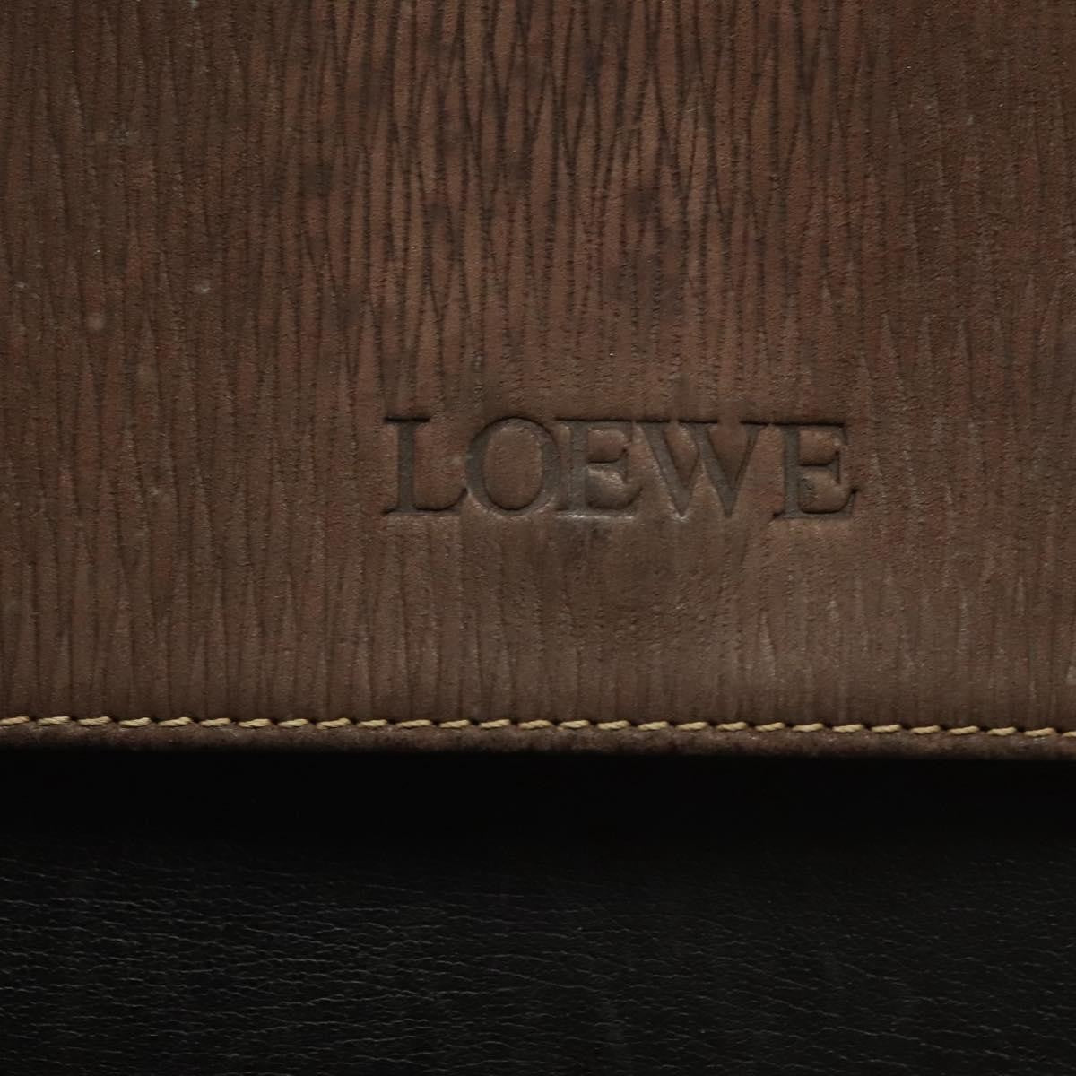 Loewe Vintage Velazquez Top Handle Bag Leather, BLACK, LEATHER, Handbag